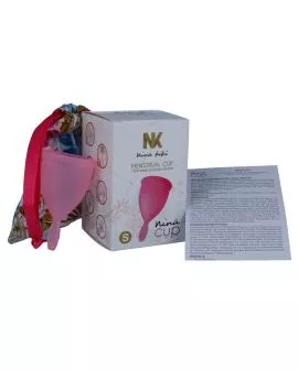 Nina Kikí Menstruationscup Rosa - Größe S