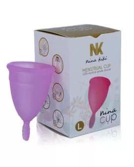 NINA KIKÍ Menstrual Cup Lila - Größe L