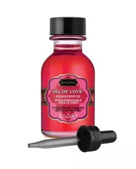 Kamasutra Speiseöl Erdbeere 22 ml - Erotiköl