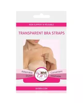 BYE-BRA - TRÄGER BH TRANSPARENT 15 MM