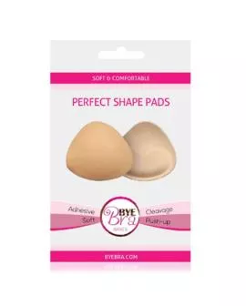 BYE-BRA - Perfekte Push-Up Pads für BH Beige