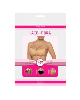 BYE-BRA Lace-It Enhancement Push-Up BH - Schwarz Cup C