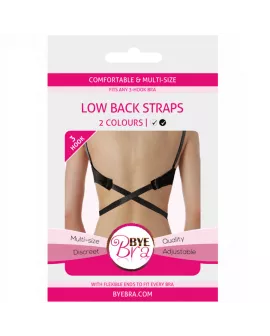 BYE-BRA - BH ADAPTER MIT OFFENEM RÜCKEN SCHWARZ & WEISS