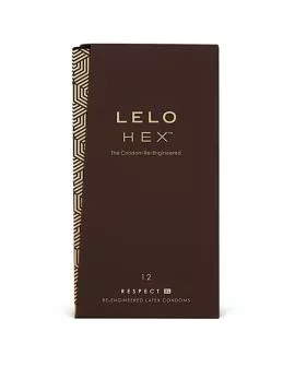 LELO HEX Respect XL Kondome - 12er Verpackung