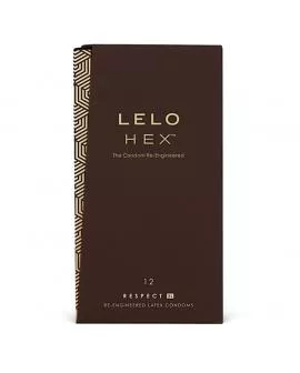 LELO HEX Respect XL Kondome - 12er Verpackung