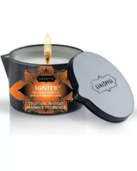 Kamasutra - Massagekerze mit tropischem Griff 170 g