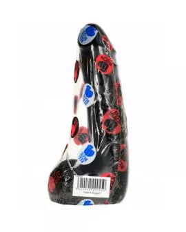 ALL BLACK - Weicher Schwarzer Realistischer Dildo 20 cm