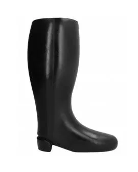 ALL BLACK - Riesiger Weicher Fistingstiefel 31 cm