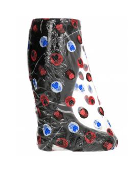 ALL BLACK - Riesiger Weicher Fistingstiefel 31 cm