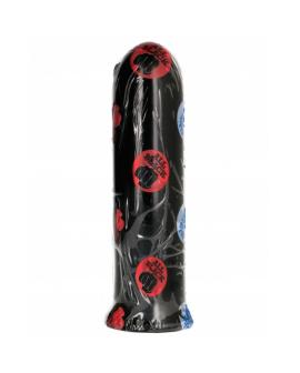 ALL BLACK - DILDO SCHWARZ 19 CM