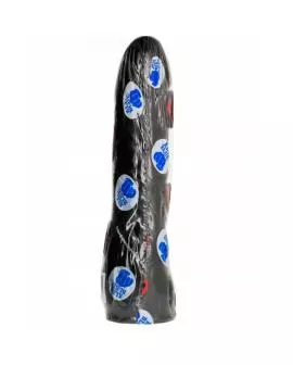 All Black - Realistischer Schwarzer Dildo 20 cm