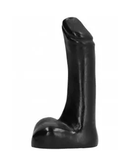 ALL BLACK - Schwarzer Dildo 9 cm Erotik