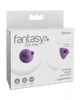 FANTASY FOR HER - VIBRIERENDEN NIPPEL SAUGEN