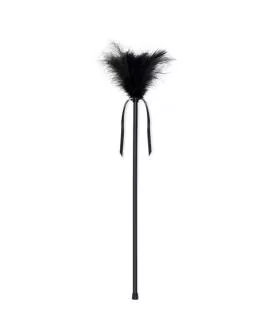 SECRETPLAY Schwarze Federn 40 cm - Erotik Accessoire