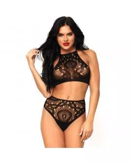 Leg Avenue - 2-teiliges Erotik-Set Top und Höschen
