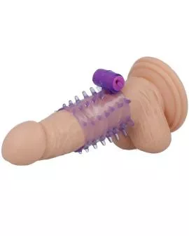 Casual Love - Lilac Vibrator Penisring Abdeckung