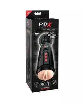 PDX ELITE - DIRTY TALK STARTER STROKER