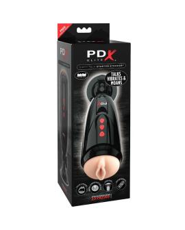 PDX ELITE - DIRTY TALK STARTER STROKER