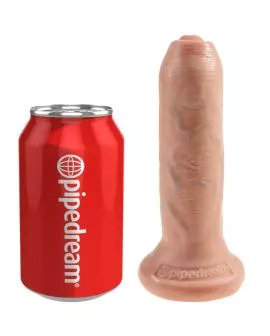 King Cock - Realistischer Dildo Ungeschnitten 15 cm