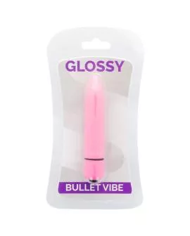 Glossy Thin Vibe Deep Rose - Dünner Vibrator Tiefrosa