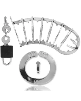 METAL HARD - PENISKFIG MIT SICHERHEITSSCHLOSS 14 CM