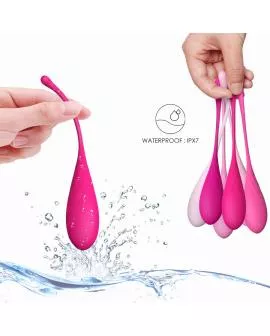 LESLIE - KEGEL FIT PELVIC MUSCLE TRAINING SET 6 STÜCKE