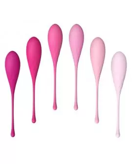 LESLIE - KEGEL FIT PELVIC MUSCLE TRAINING SET 6 STÜCKE