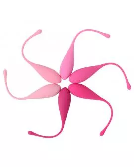 LESLIE - Kegel Fit Beckenboden-Trainingset 6 Stück