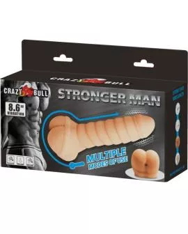 CRAZY BULL - MULTIFUNKTIONALER PENIS 21.8 CM