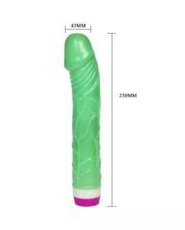 Baile - Wellen des Vergnügens Vibrator 23 cm Grün
