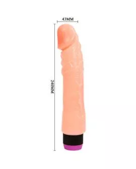 BAILE Natürlicher Flexibler Realistischer Vibrator - 24 cm