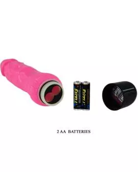 BAILE - BUNTER SEX REALISTISCHER VIBRATOR ROSA 24 CM