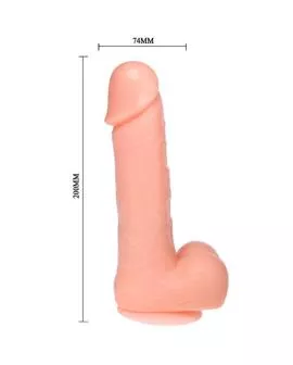 BAILE - Realistischer Dildo mit Vibration und Rotation 20 cm