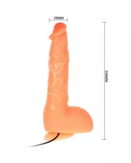 BAILE Penis-Vibrations-Dildo - Realistisches Vibrationsgefühl