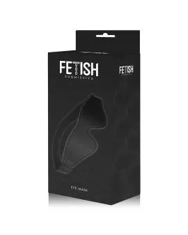 FETISH SUBMISSIVE - Vegane Ledermaske mit Neopren-Futter