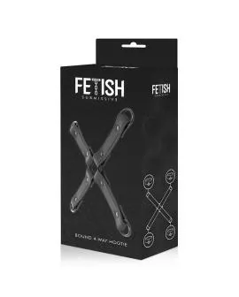 Fetish Submissive - Handschellenverbindung aus veganem Leder