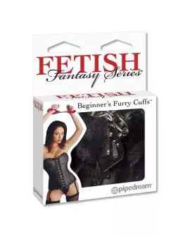 Fetish Fantasy Series - Furry Manschetten Schwarz