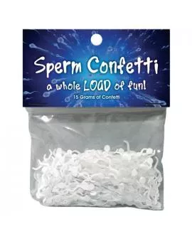 KHEPER GAMES - Sperma-förmiges Konfetti für Erotik