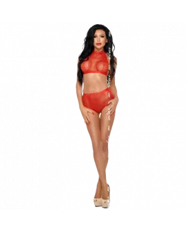 ME-Seduce Mona Set Rot - Sexy Erotik Dessous