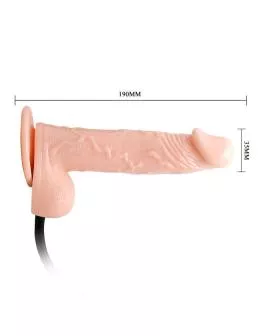 BAILE - Realistischer vibrierender und aufblasbarer Dildo