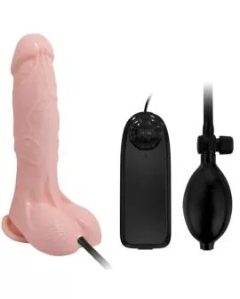 BAILE - Realistischer Vibrierender Aufblasbarer Dildo 18,8 cm