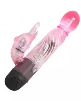 BAILE - GEBEN SIE IHNEN EINE ART LIEBHABERVIBRATOR MIT ROSA HASEN 10 MODI