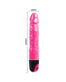 BAILE Rosa Multispeed-Vibrator - Rosa Erotik-Vibrator