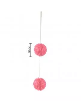 BAILE - ROSA STRUKTURIERTE BLLE 3.6 CM. EIN TIEFES VERGNÜGEN