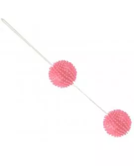 Baile - Rosa Strukturierte Bälle 3.6 cm - Tiefes Vergnügen