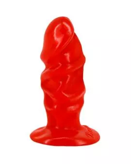 BAILE - UNISEX ANALPLUG MIT ROTEM SAUGNAPF
