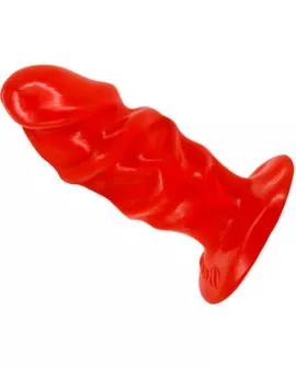 BAILE - UNISEX ANALPLUG MIT ROTEM SAUGNAPF