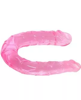 BAILE - DOPPEL DONG DOPPEL ROSA DILDO