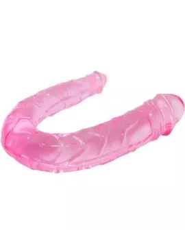 BAILE - DOPPEL DONG DOPPEL ROSA DILDO