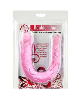 BAILE - DOPPEL DONG DOPPEL ROSA DILDO